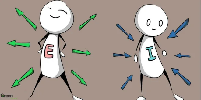 تفاوت درونگرا و برونگرا در MBTI